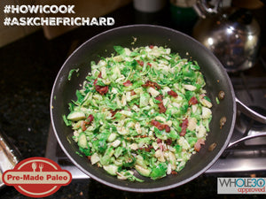 #HOWICOOK Recipe - Brussels Sprout Confetti