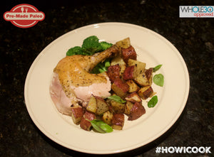 #HOWICOOK Recipe - Roasted chicken with Herb Potatoes & Steamed Broccoli